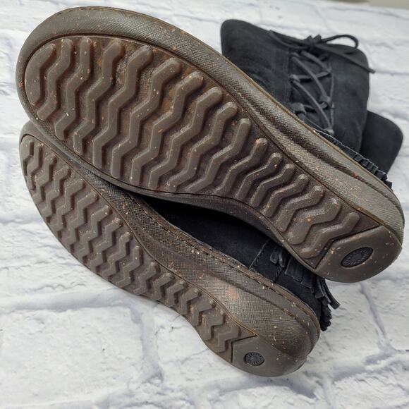 UGG Black Suede Desoto Boots size 7 - Picture 13 of 15